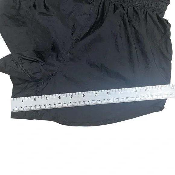 Lululemon Athletica Jet Black Athletic Running Shorts - Picture 11 of 12